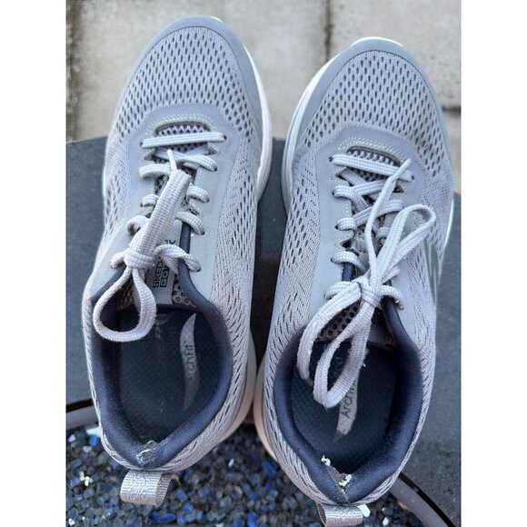 Skechers Men Gray GoWalk Arch-Fit Idyllic Sneaker Shoes Size 8 - Picture 7 of 9